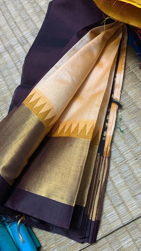 Double side arani saree