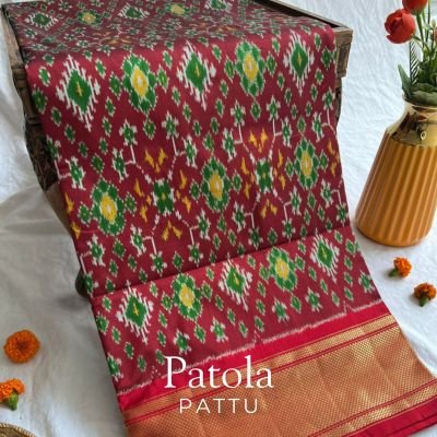 Patola Types 22 Different Types of Pattu Sarees: A Complete Guide