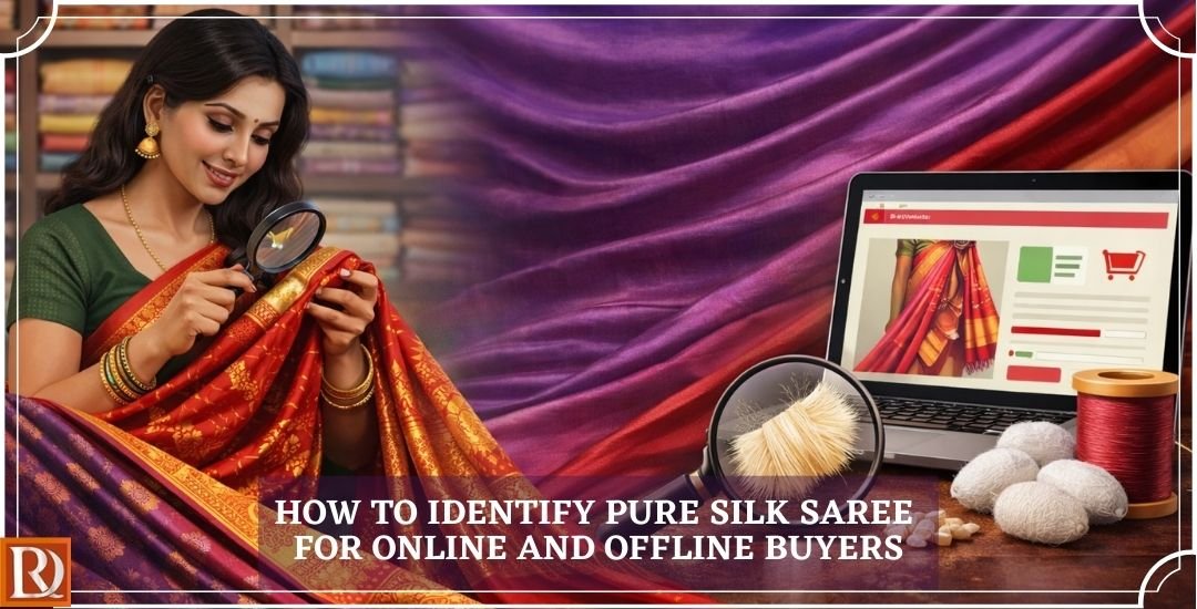 You are currently viewing How to Identify Pure Silk Saree: Gudie For Both Online and Offline Buyers
